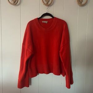 Everlane square cotton cropped sweater